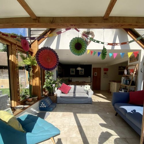 Cottage living room